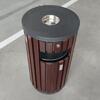 Papeleira Exterior 40L com Cinzeiro M502